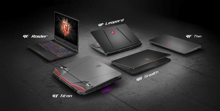 Laptop MSI của Đài Loan