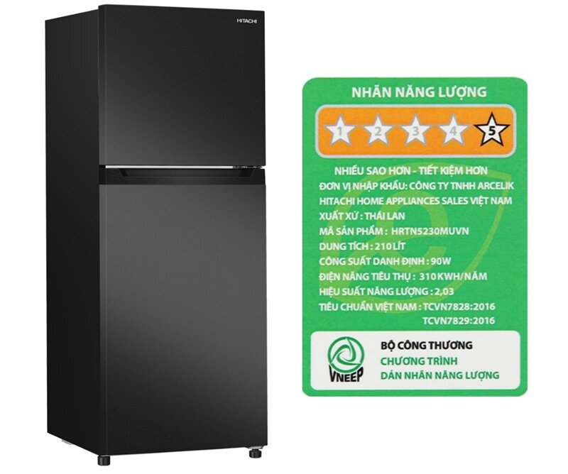 Tủ lạnh Hitachi HRTN5230MUVN giảm 3 triệu đồng, chất lượng Nhật xuất sắc!