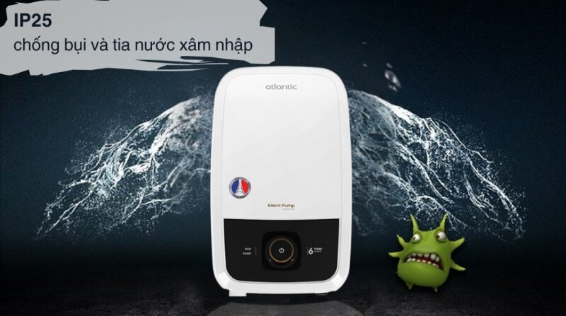 Đánh giá máy nước nóng trực tiếp Atlantic Tempo Turbo 6000 PU RS