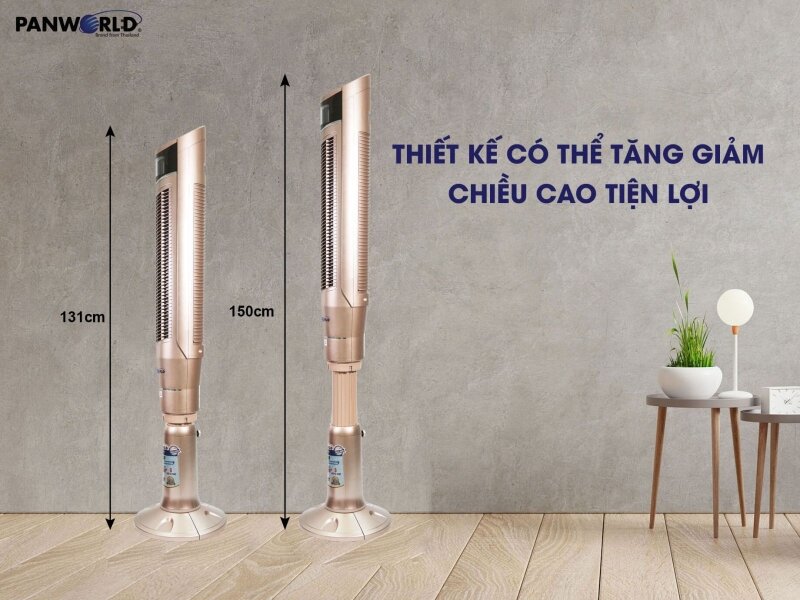 Quạt tháp Panworld PW-069H: 4 ưu điểm và một hạn chế
