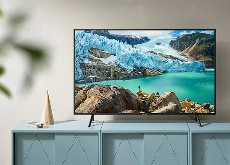 thiết kế Smart Tivi Samsung 50 inch 4K UA50AU8000