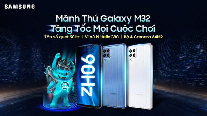 đánh giá galaxy m32 2022