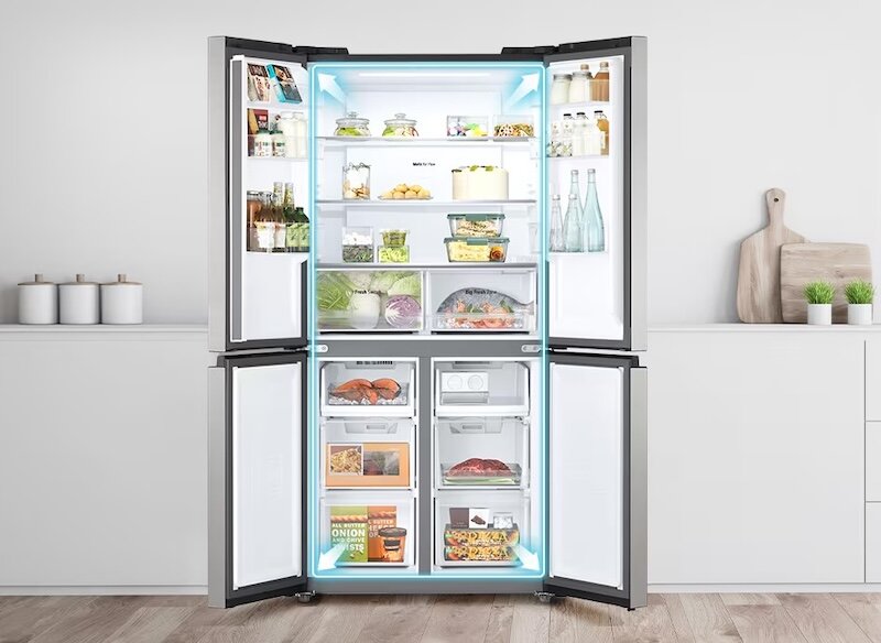 Tủ lạnh LG Inverter 474 lít LFB47SVM thiết kế Multi Door hiện đại, tiết kiệm điện