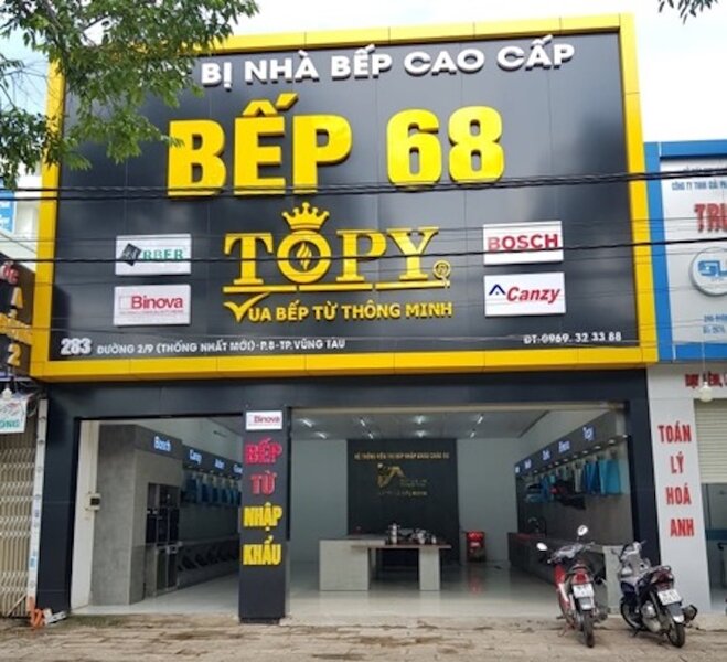 hệ thống siêu thị bếp nhập khẩu châu Âu Bep68