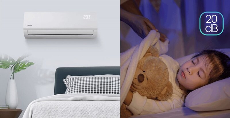 Điều hòa Comfee CFS-13FWFF-V giá chỉ 5 triệu đồng, có màng lọc kép, wifi thông minh