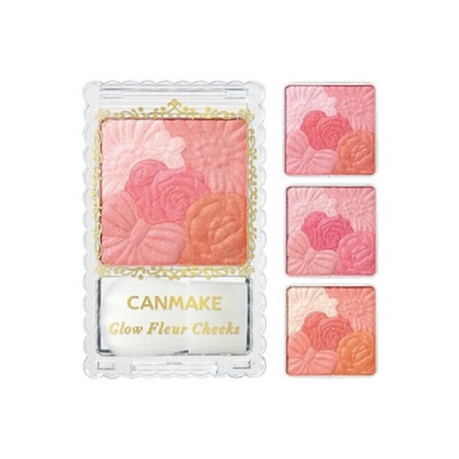 Phấn má Canmake Mat Fleur Cheeks Và Glow Fleur Cheeks thịnh hành