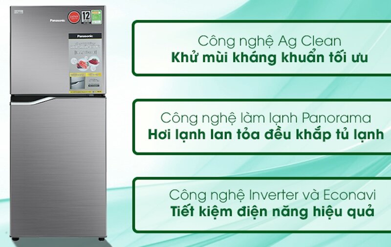 Tủ lạnh Panasonic Inverter 167 lít NR-BA189PPVN mẫu mã 2020 vẫn được nhiều người tìm kiếm