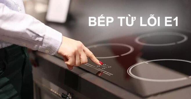 Lỗi bếp từ Hafele E1