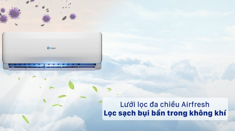 TOP 4 điều hòa Casper 12000 BTU 2 chiều giá chỉ từ 5 triệu đồng, rất 