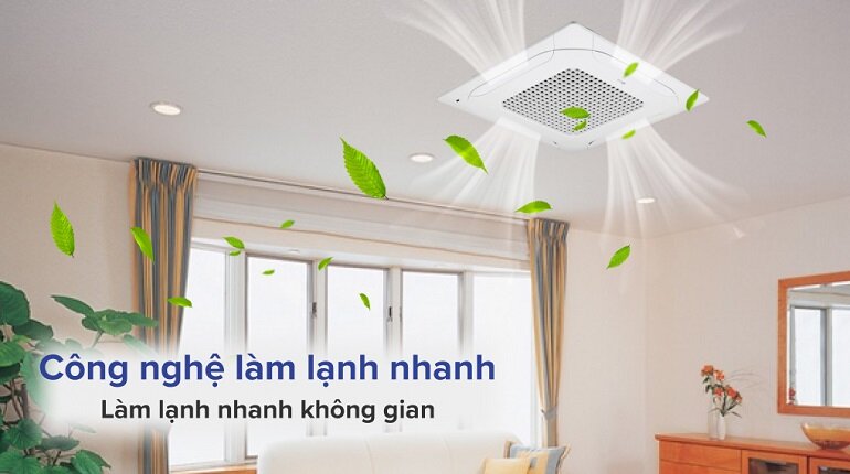 điều hòa âm trần LG Inverter 5 HP ZTNQ48GMLA0