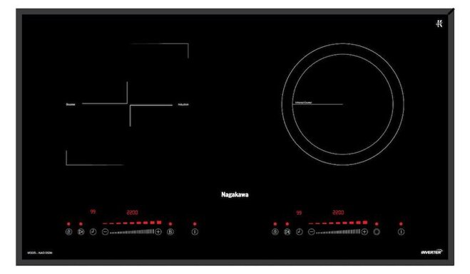 Bếp Nagakawa NAG1252M có phong cách hiện đại