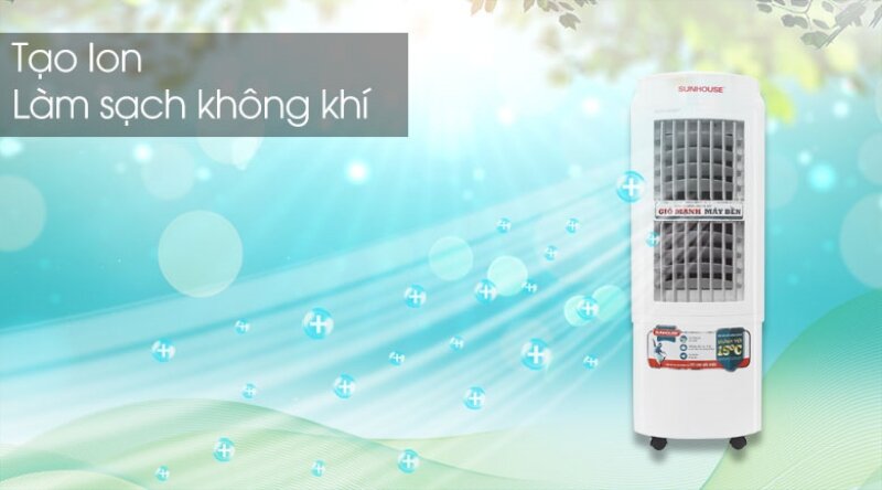 Sunhouse SHD7723 - Làm mát và lọc không khí, giá chỉ 2,9 triệu đồng
