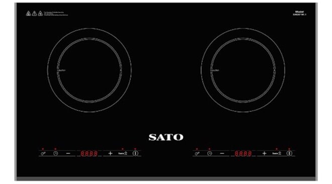 Bếp từ đôi Sato SIH267 N1.1