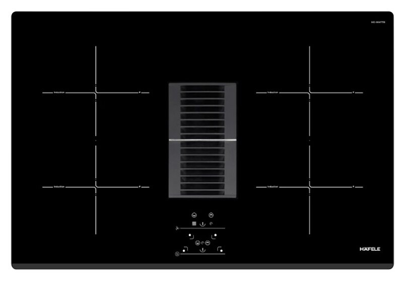 Bếp từ âm 4 vùng nấu kết hợp hút mùi Hafele HC-IHH77D 536.61.655