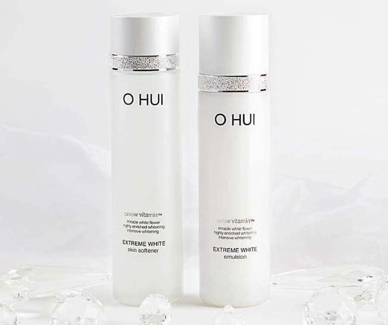 Nước hoa hồng OHUI Extreme White Skin Softener Dưỡng Trắng Da