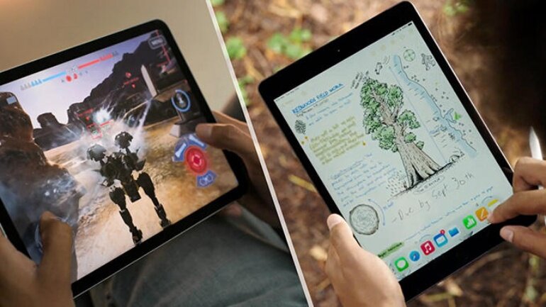 So sánh hiệu suất của iPad Gen 8 4G và iPad Air 4