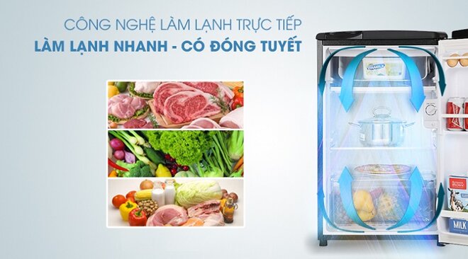 Tủ lạnh Aqua 90 lít