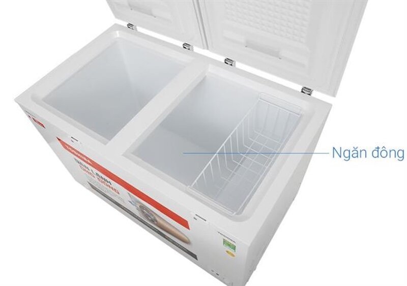 Tủ đông Toshiba Inverter 362 lít GR-RC470CM-PMV(01) có thiết kế nắp nâng thông minh