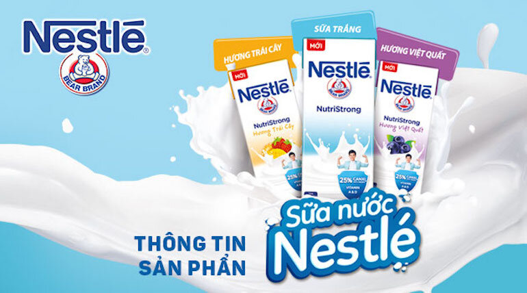 Nestlé milk provides 25% of daily calcium needs