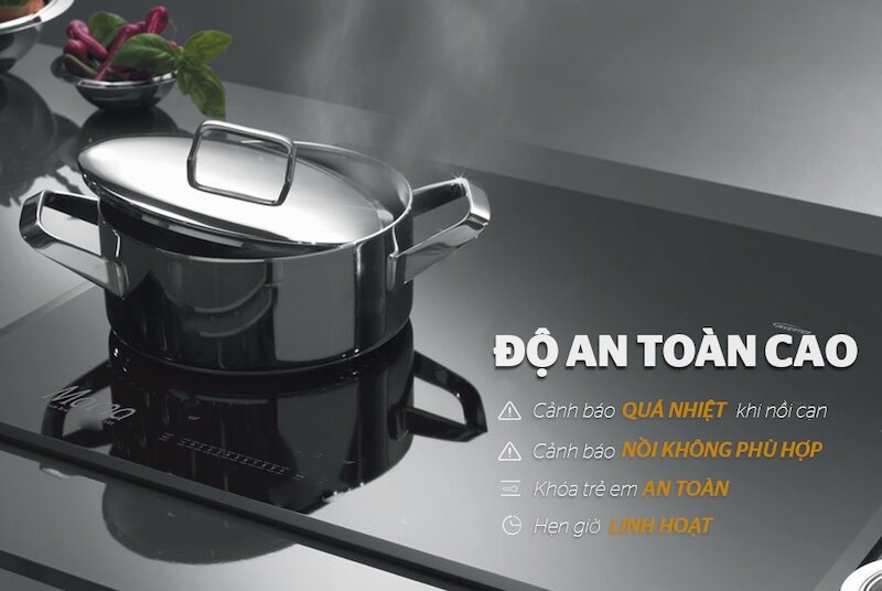 Đánh giá chi tiết về bếp từ âm 2 vùng nấu Sunhouse MaMa MMB-01I