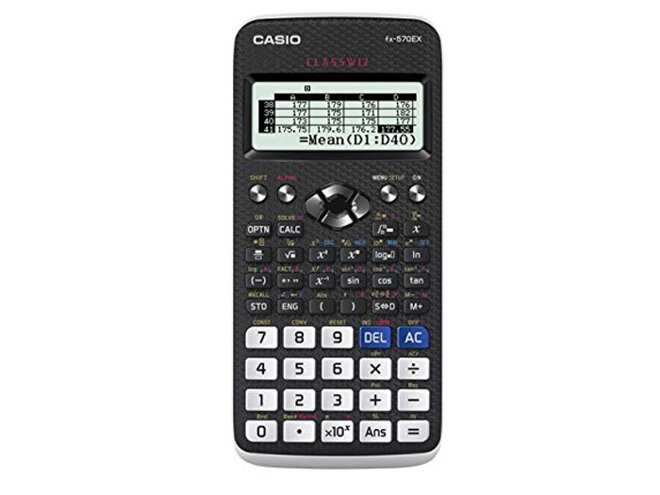 Máy tính Casio mới nhất FX 570EX