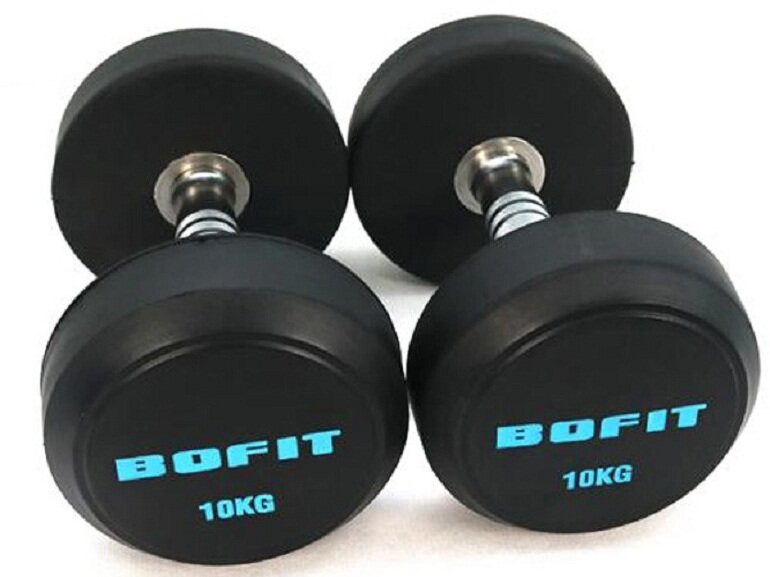 Tạ tay 10kg cao su BoFit PD106