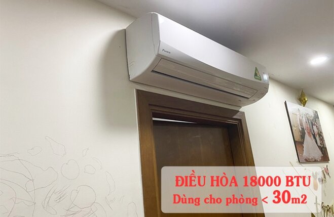 Phòng 25m2 dùng điều hòa bao nhiêu BTU