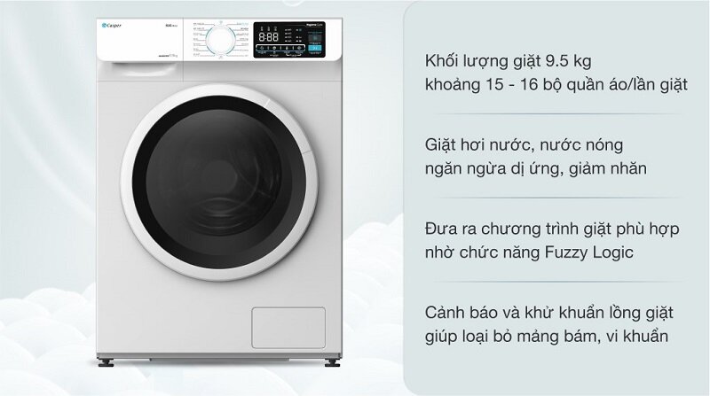 Top máy giặt Casper 10,5 kg hiện đang có mặt tại Việt Nam