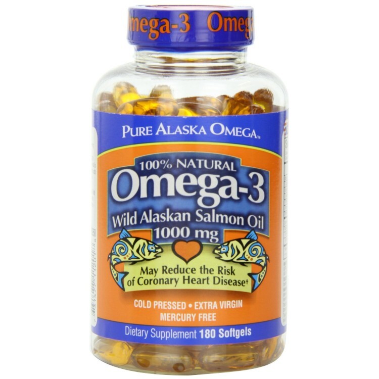 Viên bổ sung Omega 3, DHA, EPA giúp não phát triển từ dầu cá hồi tự nh...