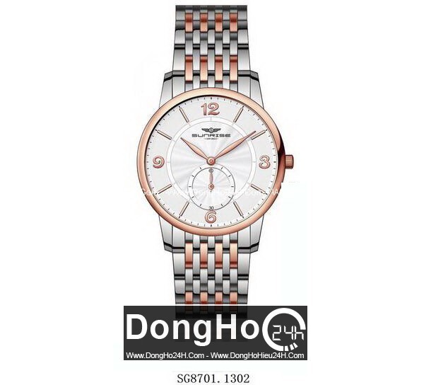 Đồng hồ nam dây thép không gỉ Sunrise SG8701 - màu 1101/ 1102/ 1301/ 1...