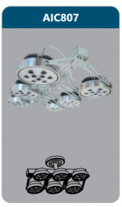 Đèn led chiếu điểm thanh ray Duhal AIC807 