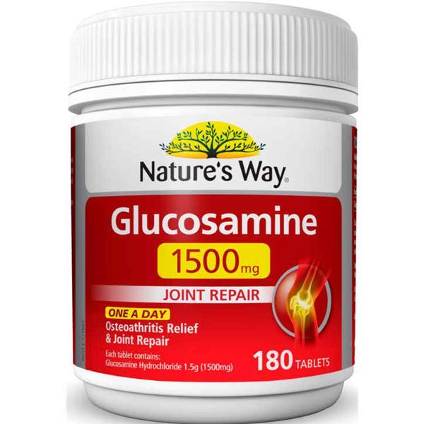 Viên uống bổ khớp Nature's Way Glucosamine - 1500mg 