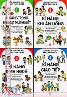 Cẩm Nang Sinh Hoạt Bằng Tranh Cho Bé (Bộ 4 Tập) 