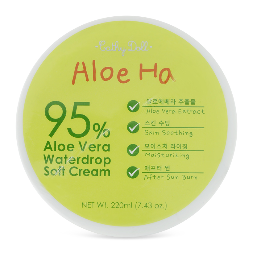 Gel dưỡng da body Cathy Doll Aloe Ha Vera Waterdrop Soft Cream 220ml ...
