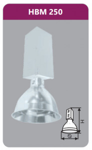 Đèn công nghiệp Duhal HBM250 
