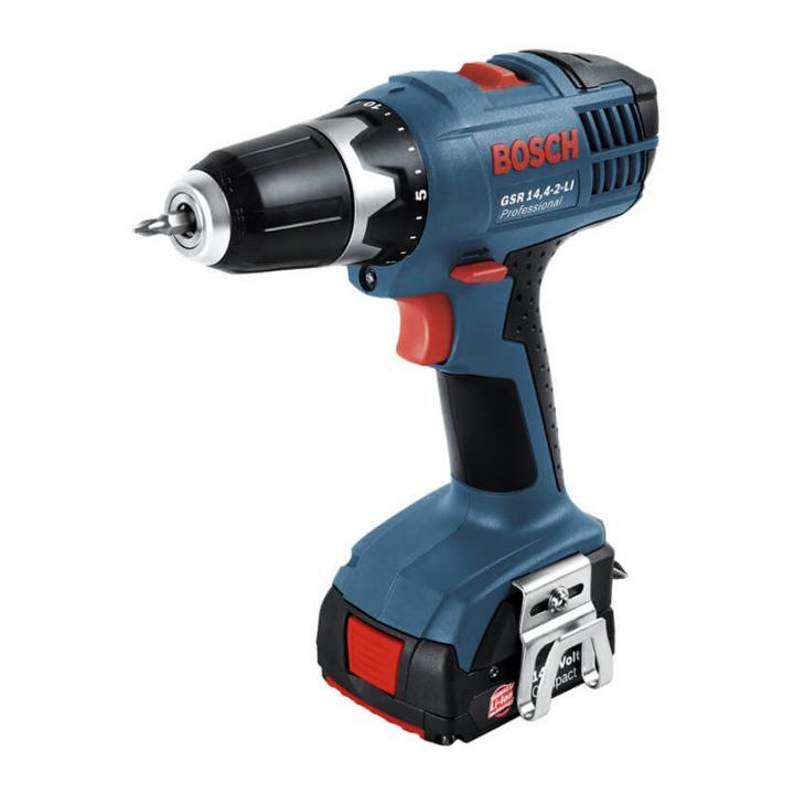 Máy vặn vít dùng pin Bosch GSR 14.4-2-LI SET - 1.5Ah, 2 pin 