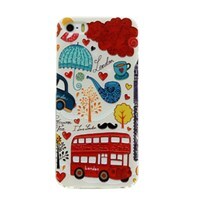 Ốp lưng iPhone 5/5S nhựa in London Bus 