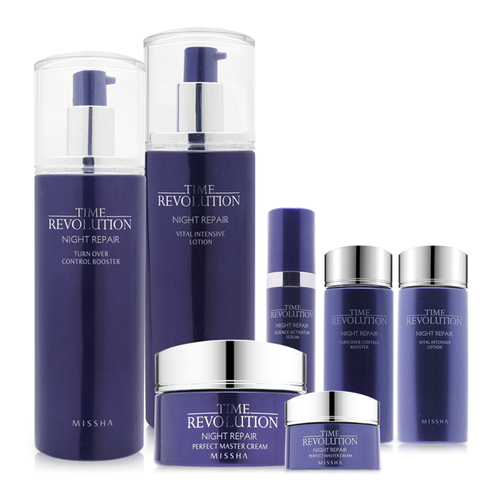 Bộ sản phẩm dưỡng da ban đêm Missha Time Revolution Night Repair ...