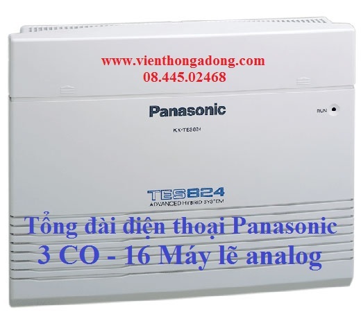 Tổng đài Panasonic KX-TES824 _03 Trung kế-16 