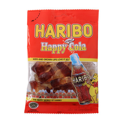 Kẹo dẻo Happy Cola hiệu Haribo 80g 