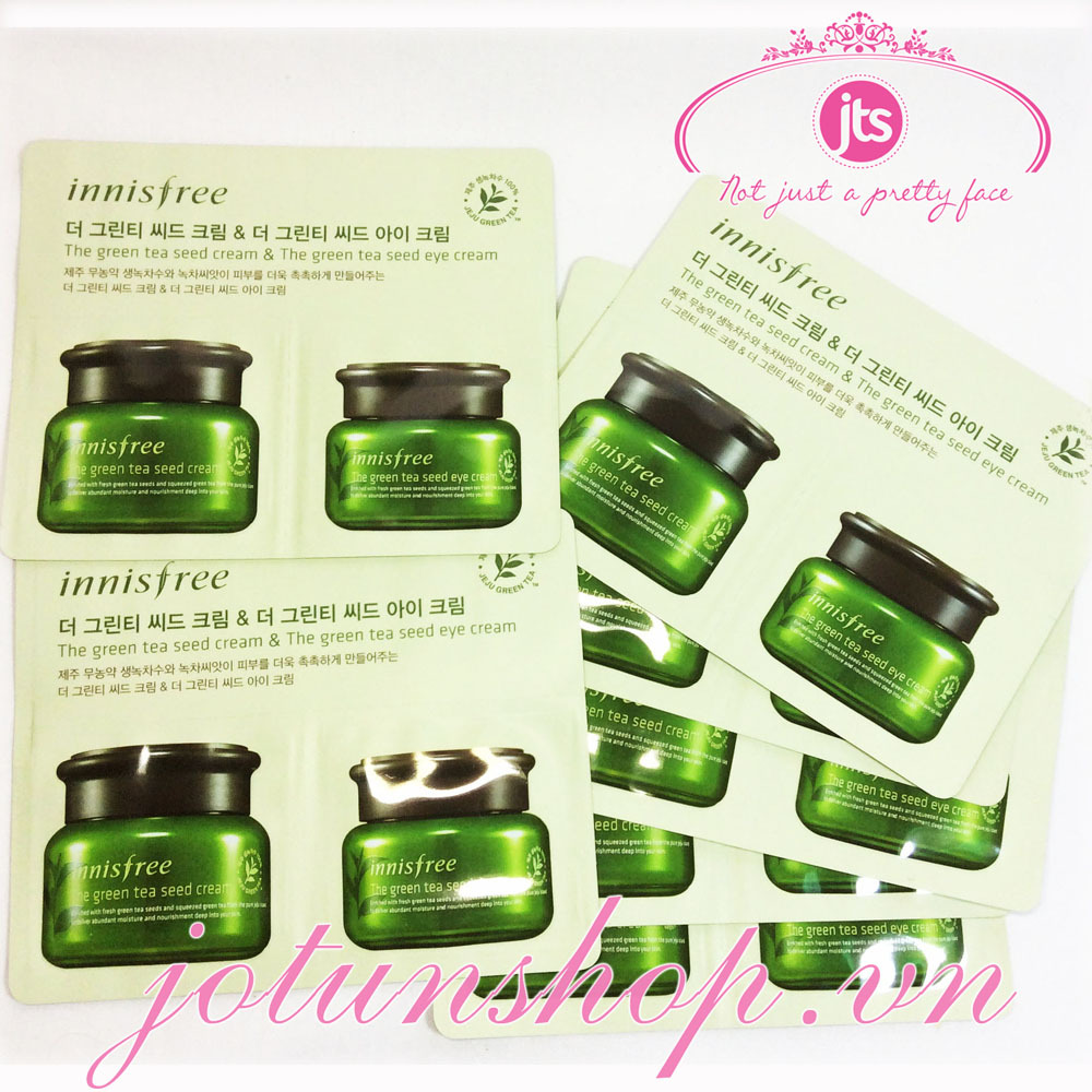 Innisfree The green tea seed cream & the green tea seed eye cream 