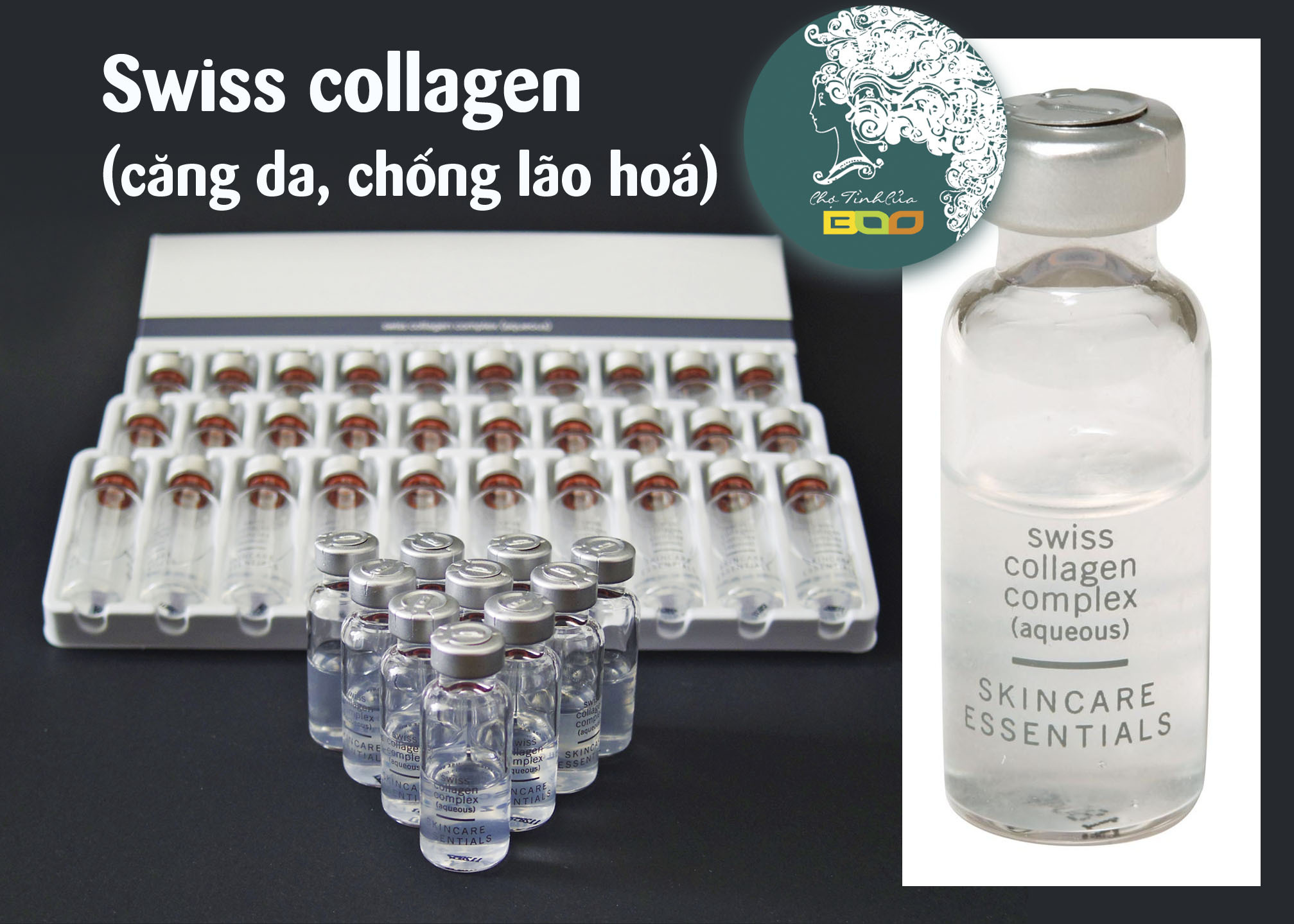 Mặt nạ chống lão hóa Swiss Collagen Complex 