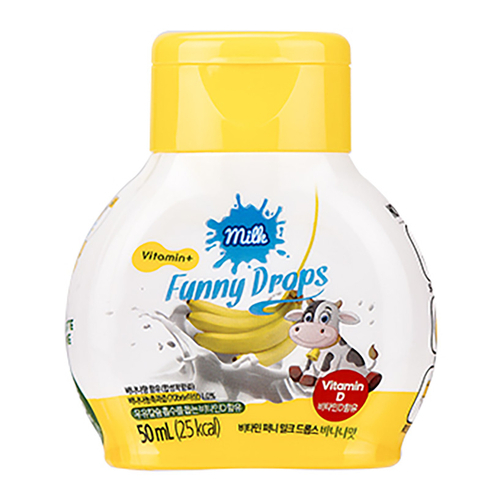 Thực phẩm bổ sung Vitamin vị chuối Funny Milk Drops Banana 50ml ...