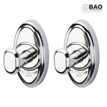 Bộ 2 cái móc treo quần áo gắn trên tường BAO BN311 (INOX 304)