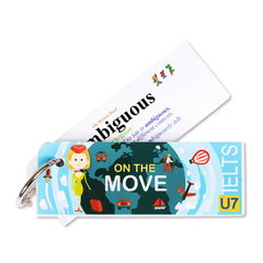 Flashcard Tiếng Anh On The Move U7 (Best Quality) 