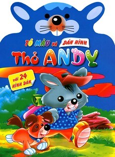Tô Màu Và Dán Hình: Thỏ Andy 