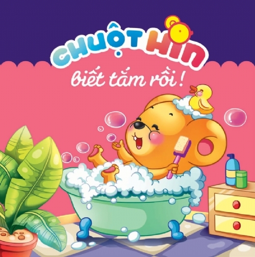 Chuột Hin biết tắm rồi 