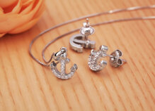 Bộ trang sức bạc Beauty Anchor