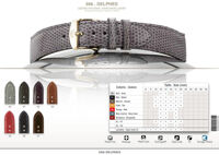 Dây đồng hồ Delphes 566