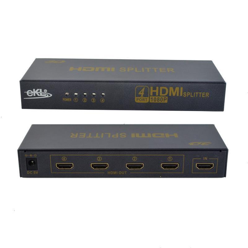 Bộ chia HDMI 1 ra 4 chuẩn 1.4 3D EKL-HS104 